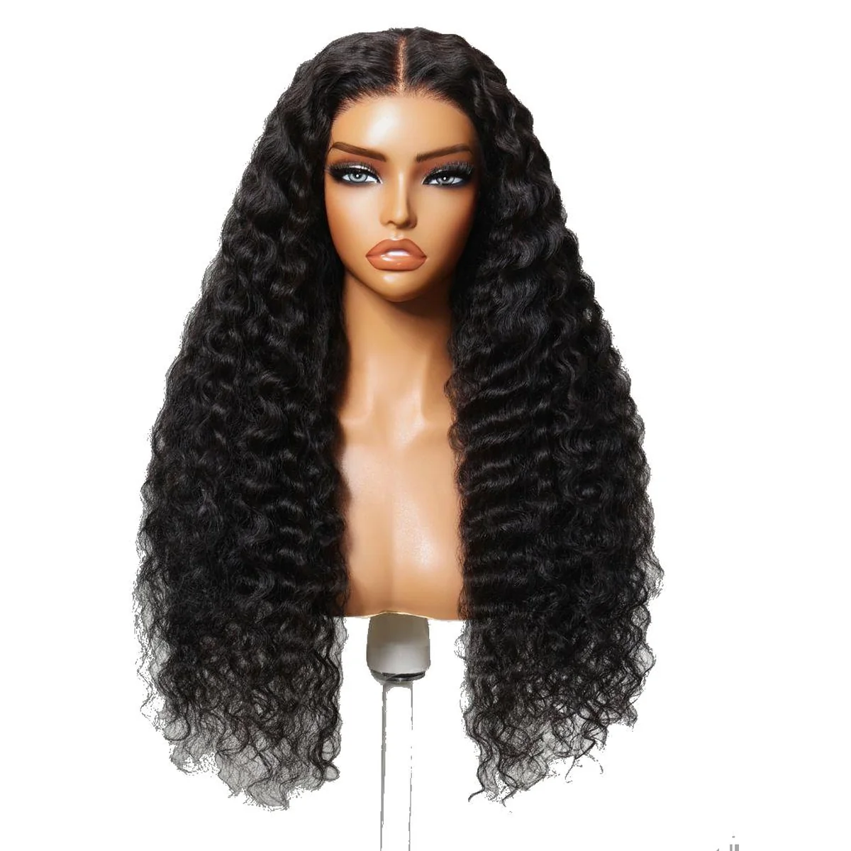 Deep Wave 40" Lace Front Wig 100% Real Human Hair