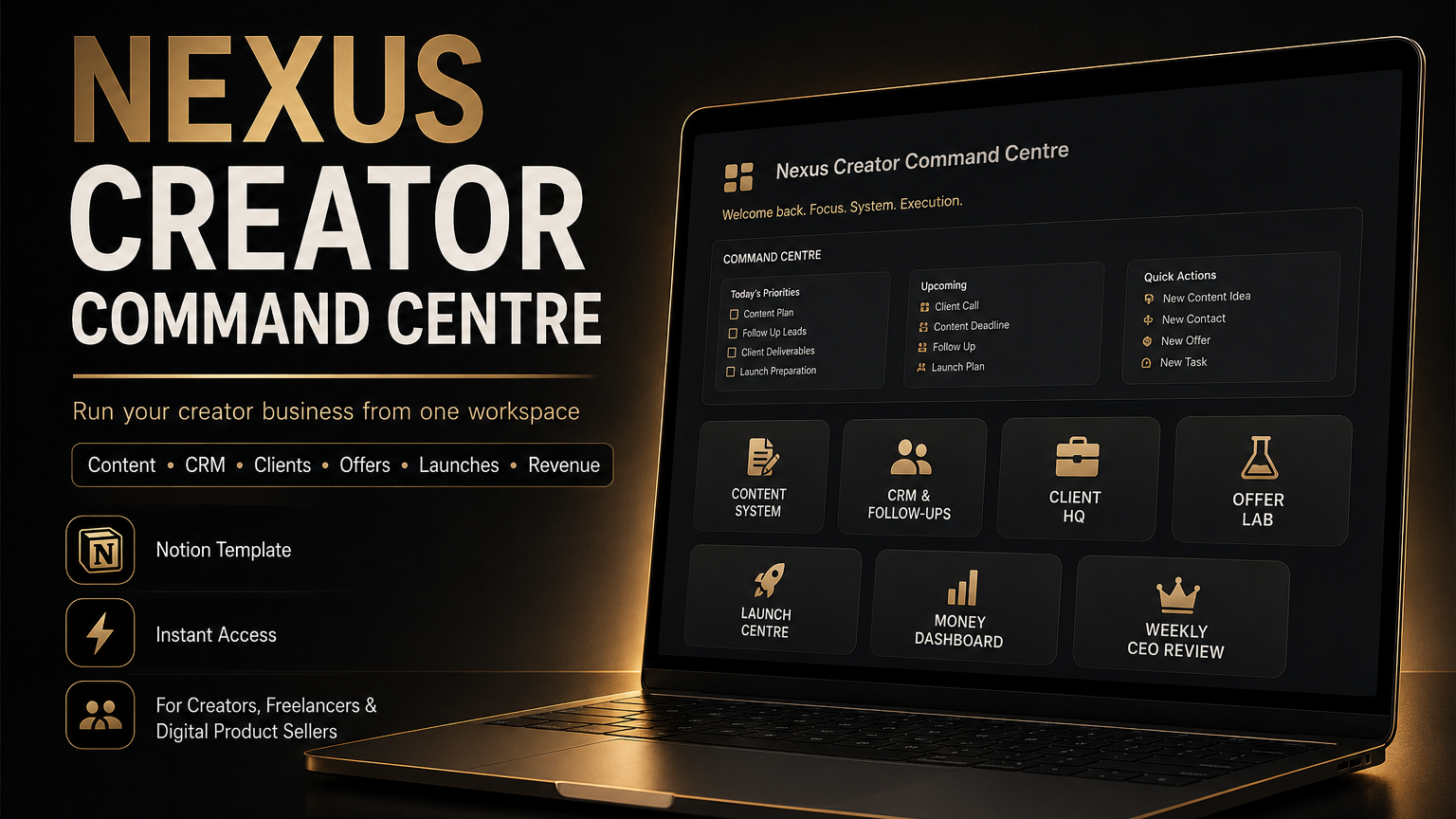 Nexus Creator Command Centre