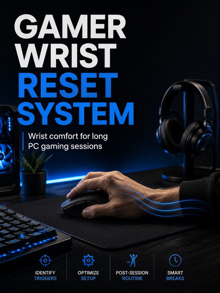 Gamer Wrist Reset System: Restore Comfortable Motion Without Giving Up Long Ses…