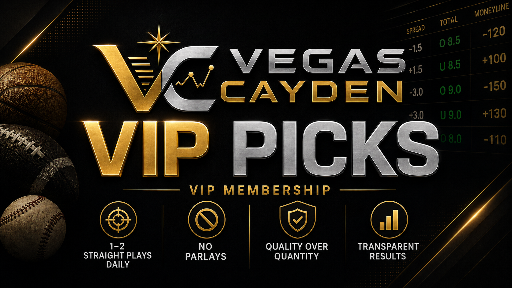 Vegas Cayden VIP Picks