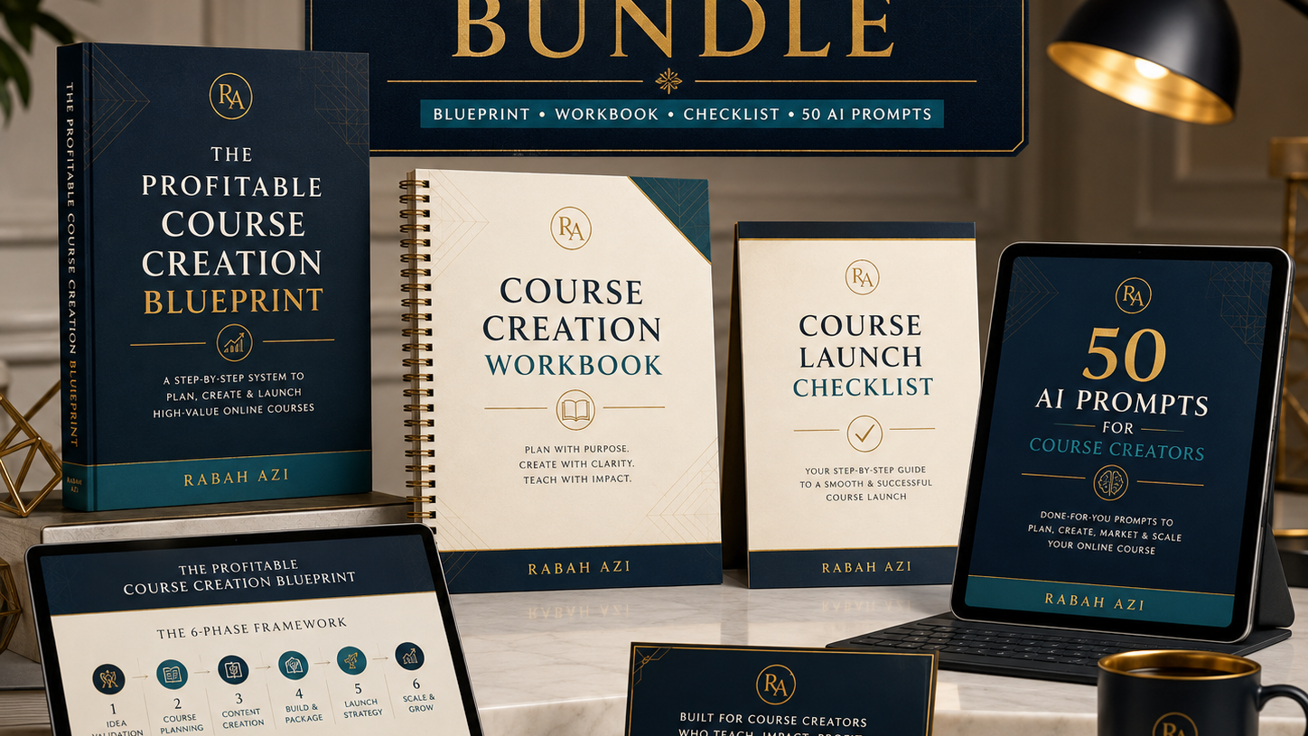 Course Creator Launch Bundle