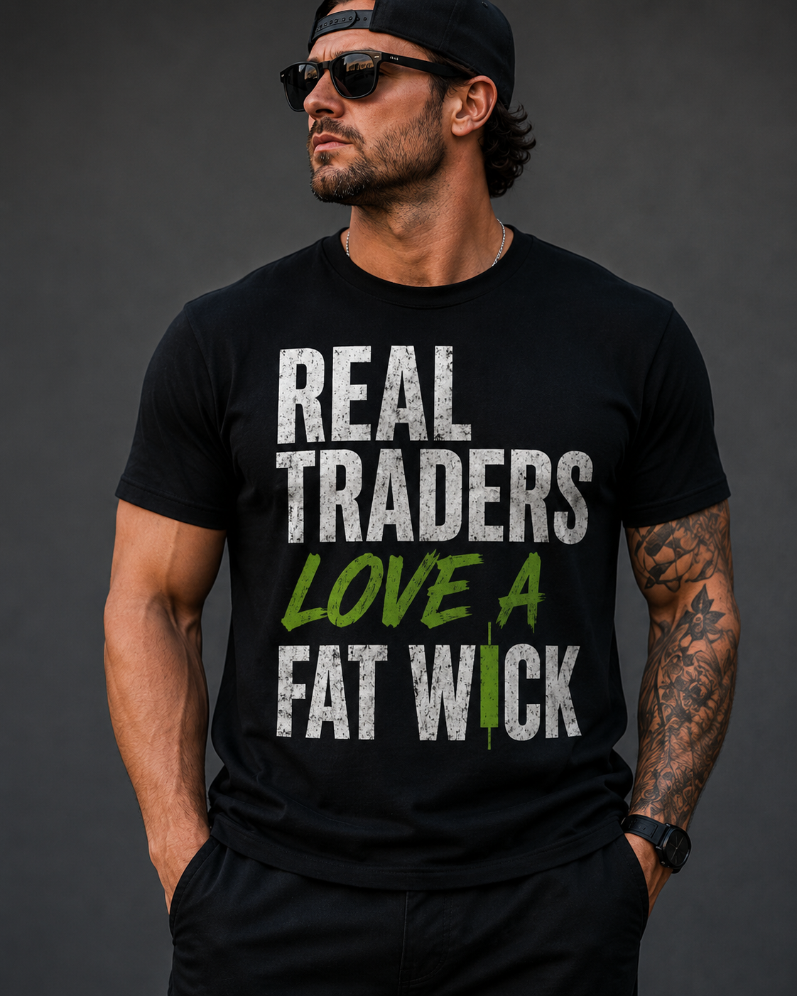 Real Traders Love A Fat Wick Tee