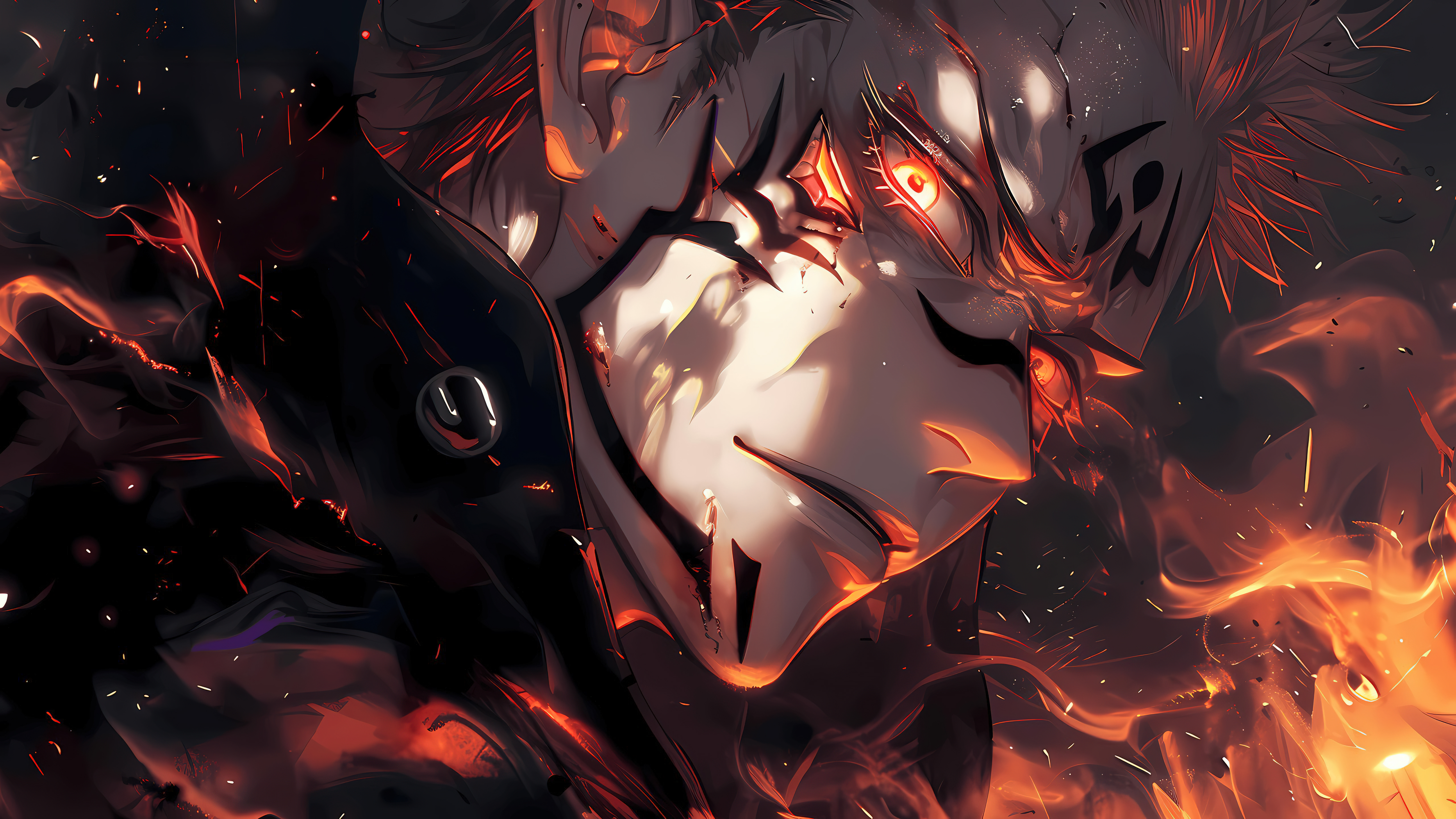 Angry sukuna Anime Wallpaper Collection