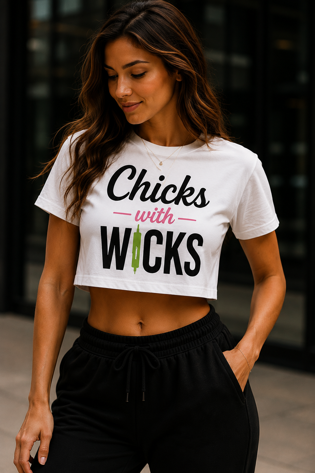 Chicks With Wicks Tee