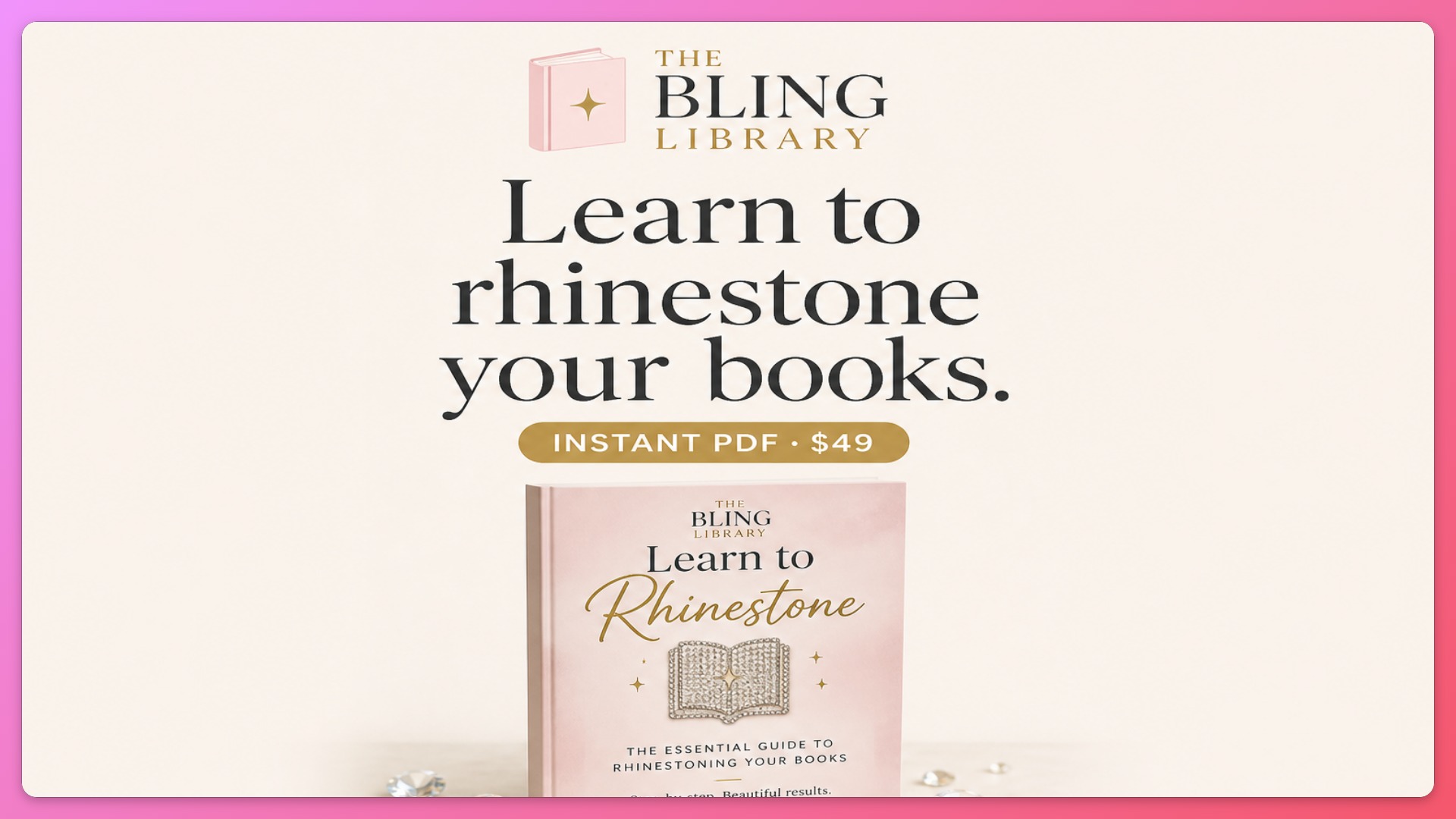 Learn to Rhinestone