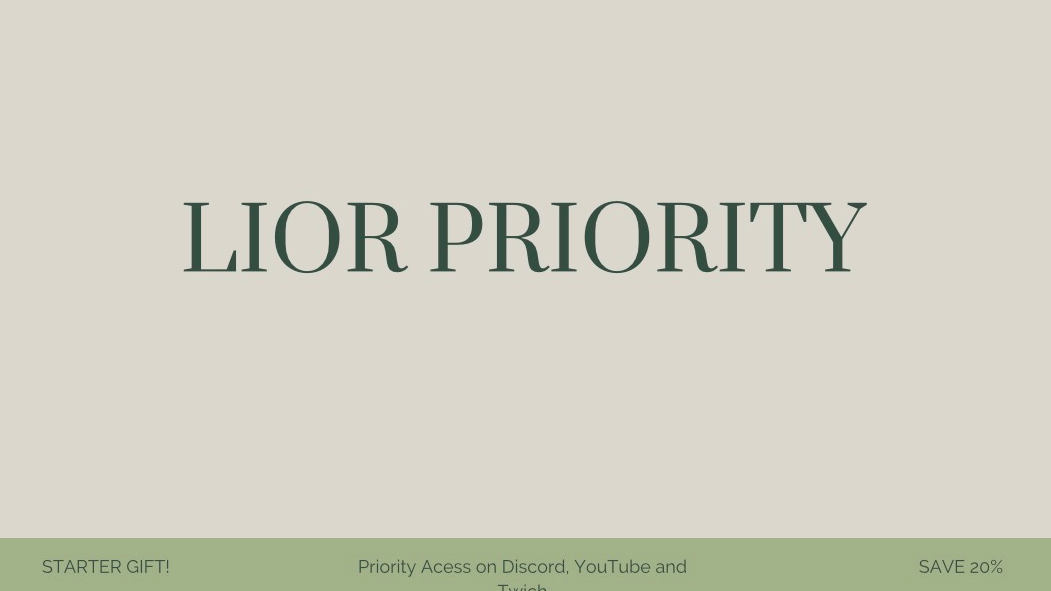 PRIORITY ACESS 