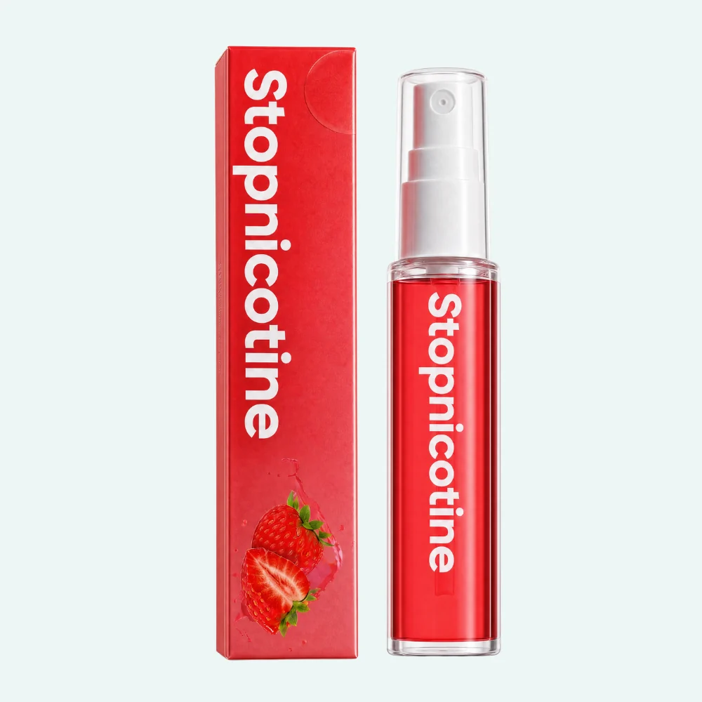 StopNicotine Smile - Fresh breath seconds after smoking | Strawberry | 10ml & 15