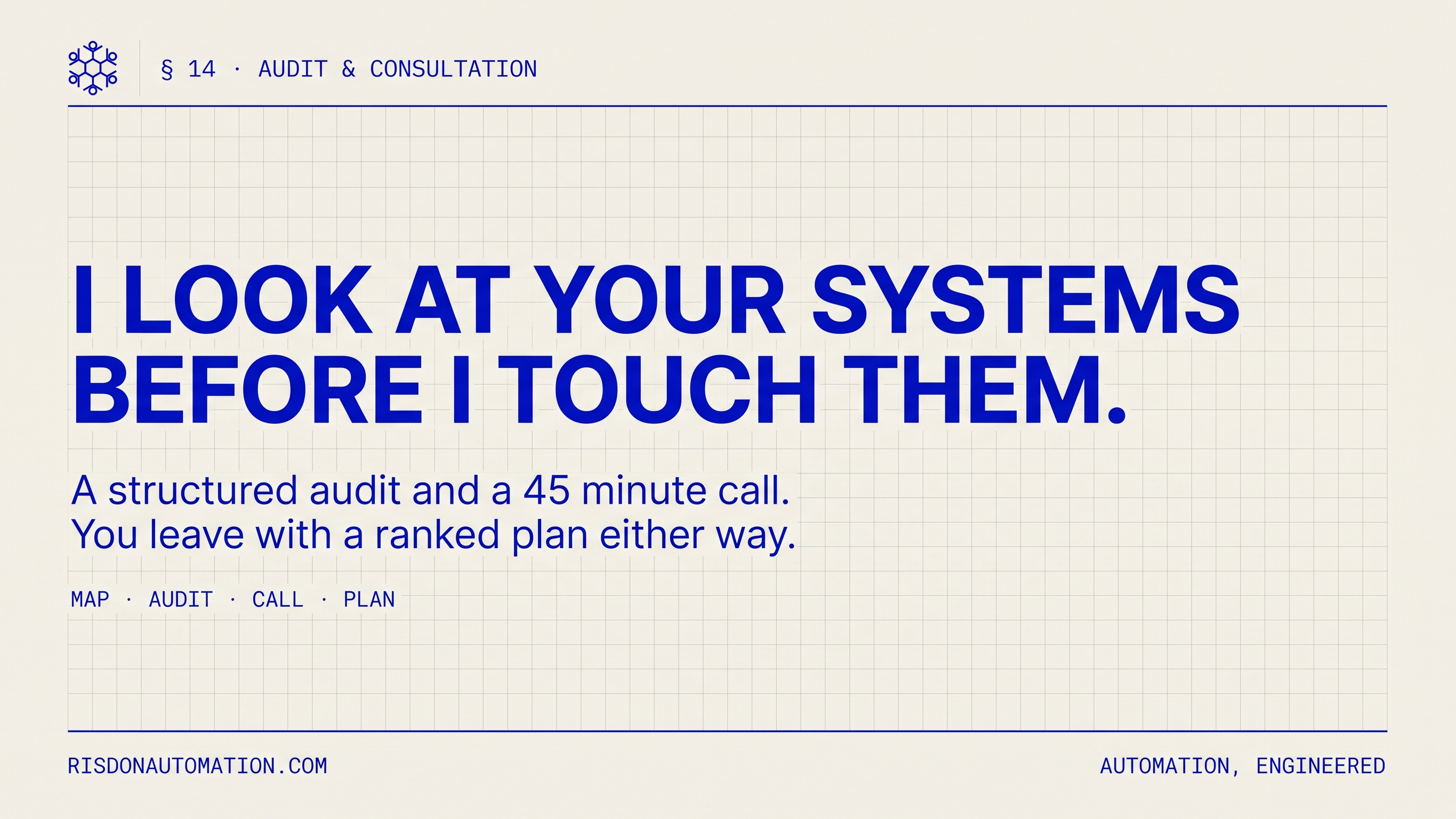 n8n Automation Audit + Consultation