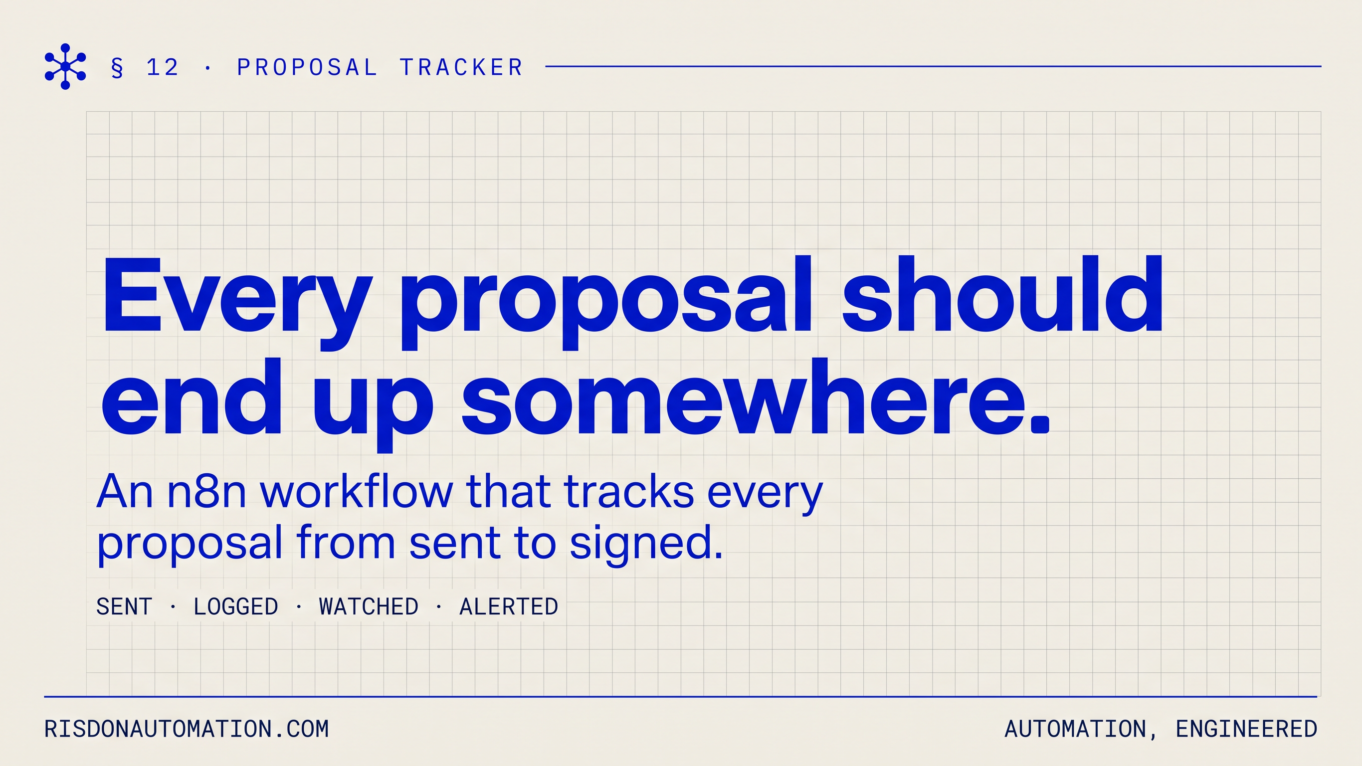 Proposal-to-Deal Tracker Template