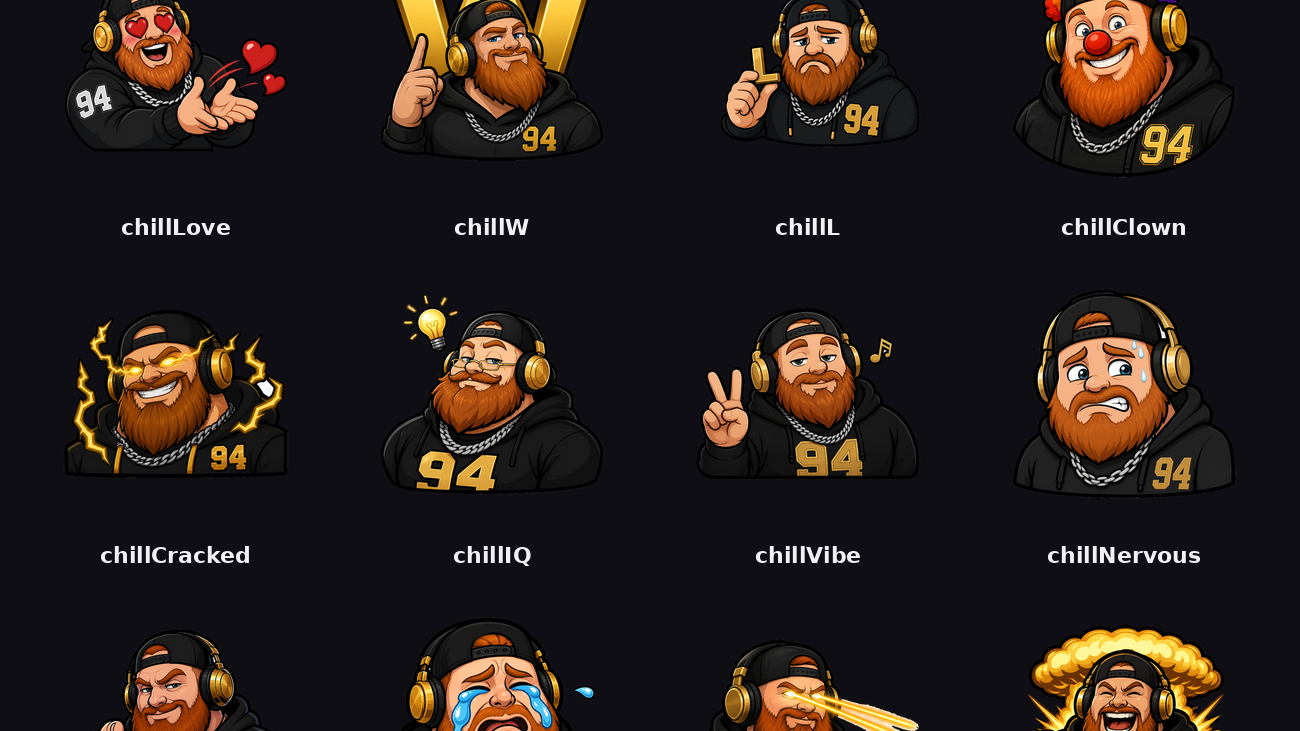 Chill94 Emote Pack