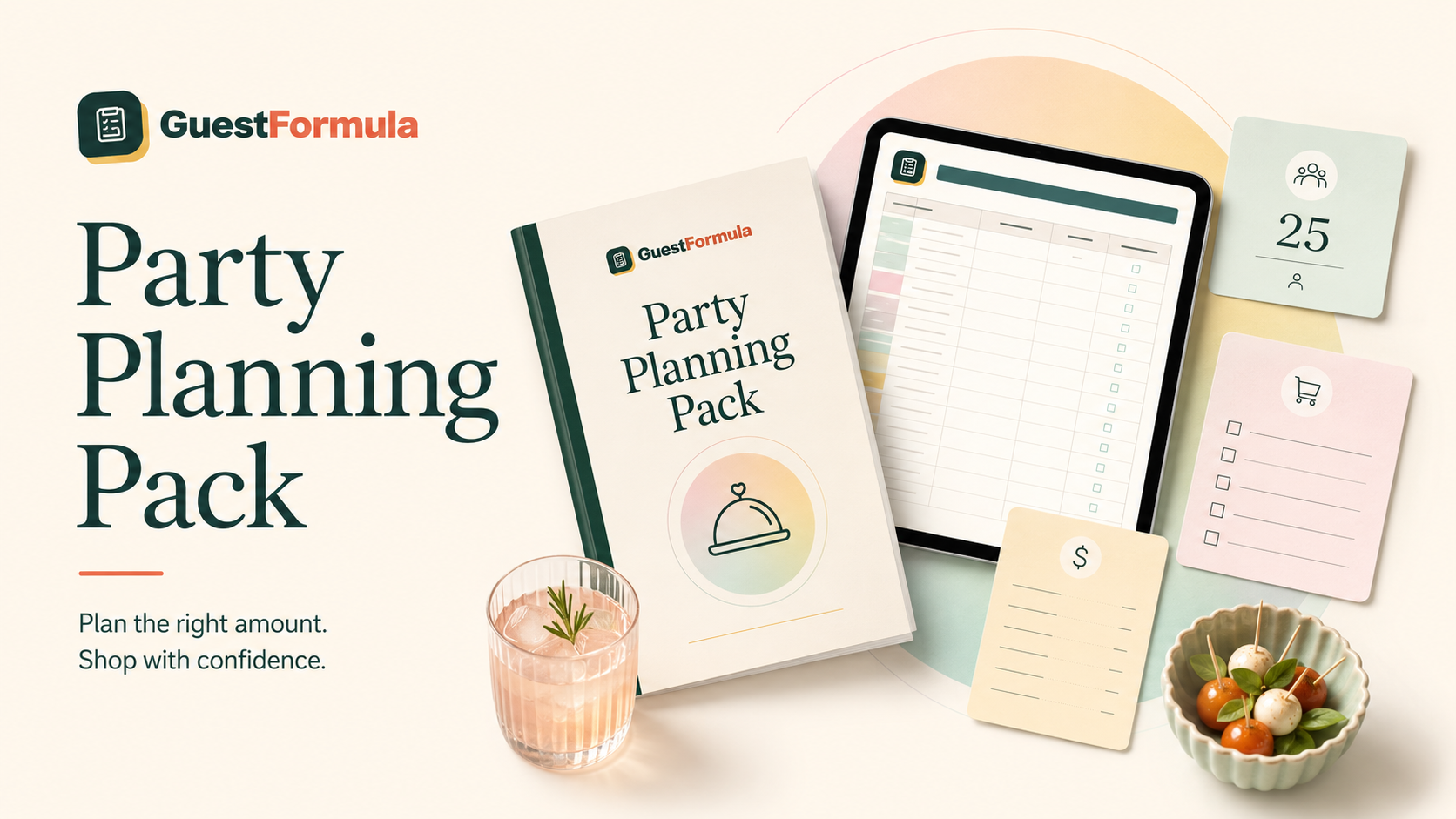 GuestFormula Party Planning Pack