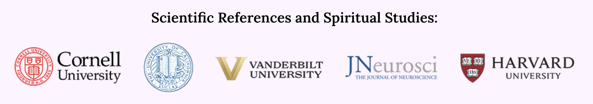 Scientific References and Spiritual Studies