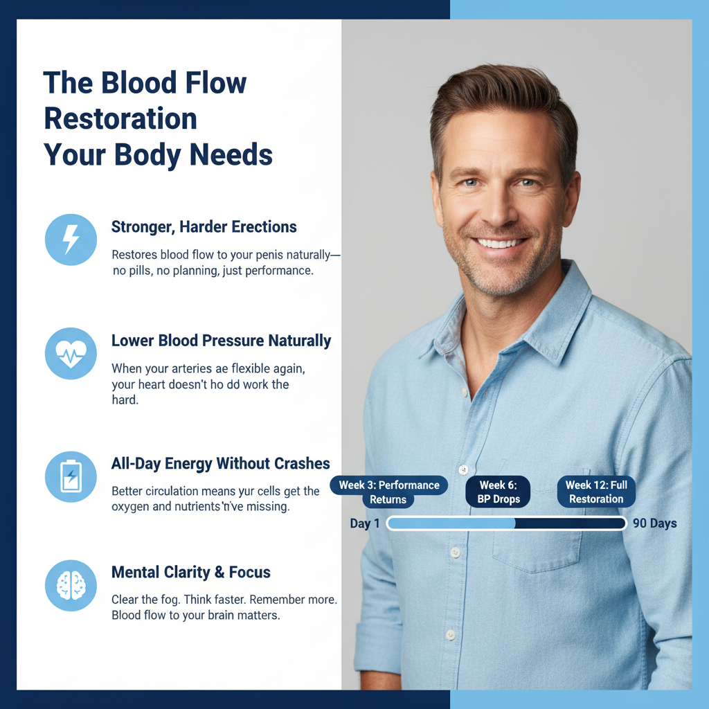 The Blood Flow Restoration Your Body Needs - 90 Day Timeline