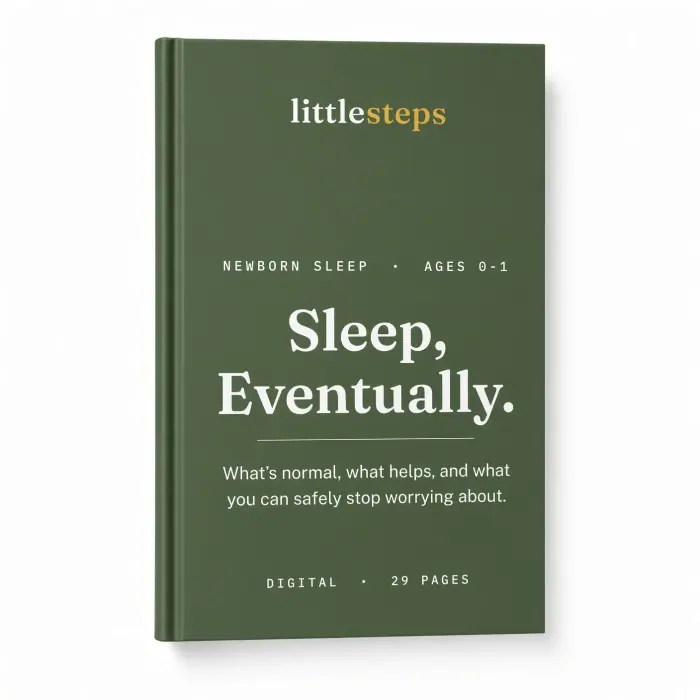 Sleep, Eventually - An honest guide to newborn sleep. What's normal, what helps, and what you can safely stop worrying about. — view 2
