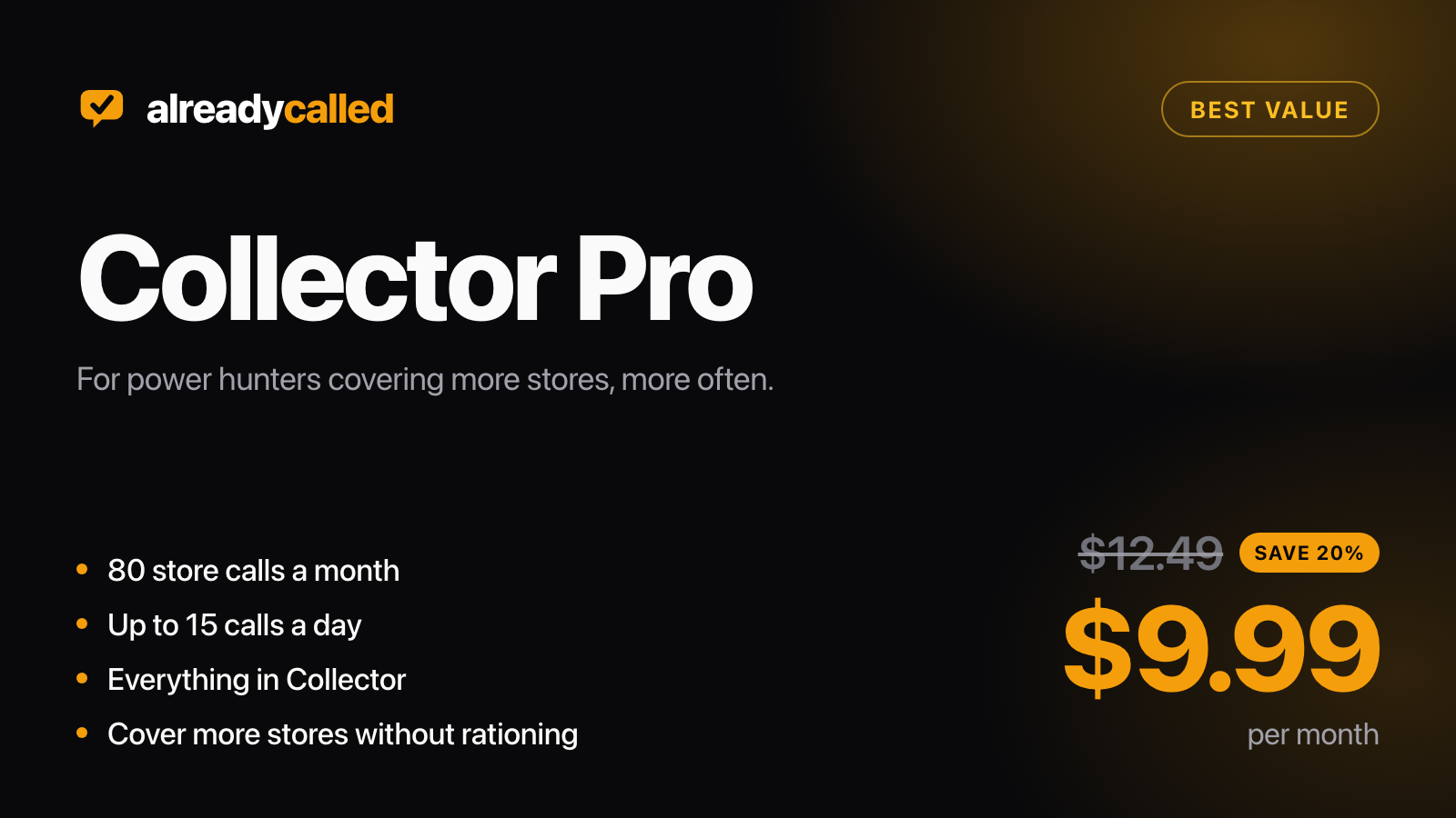 Collector Pro
