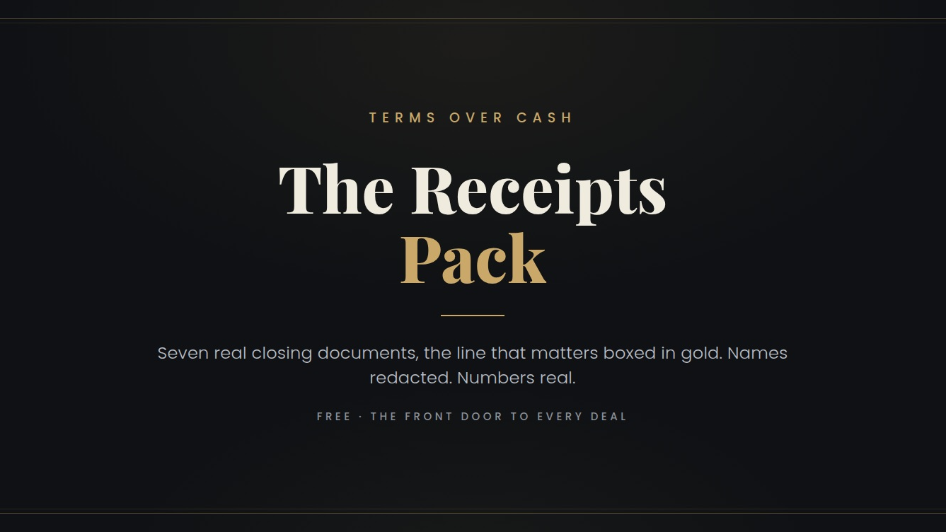 The Receipts Pack