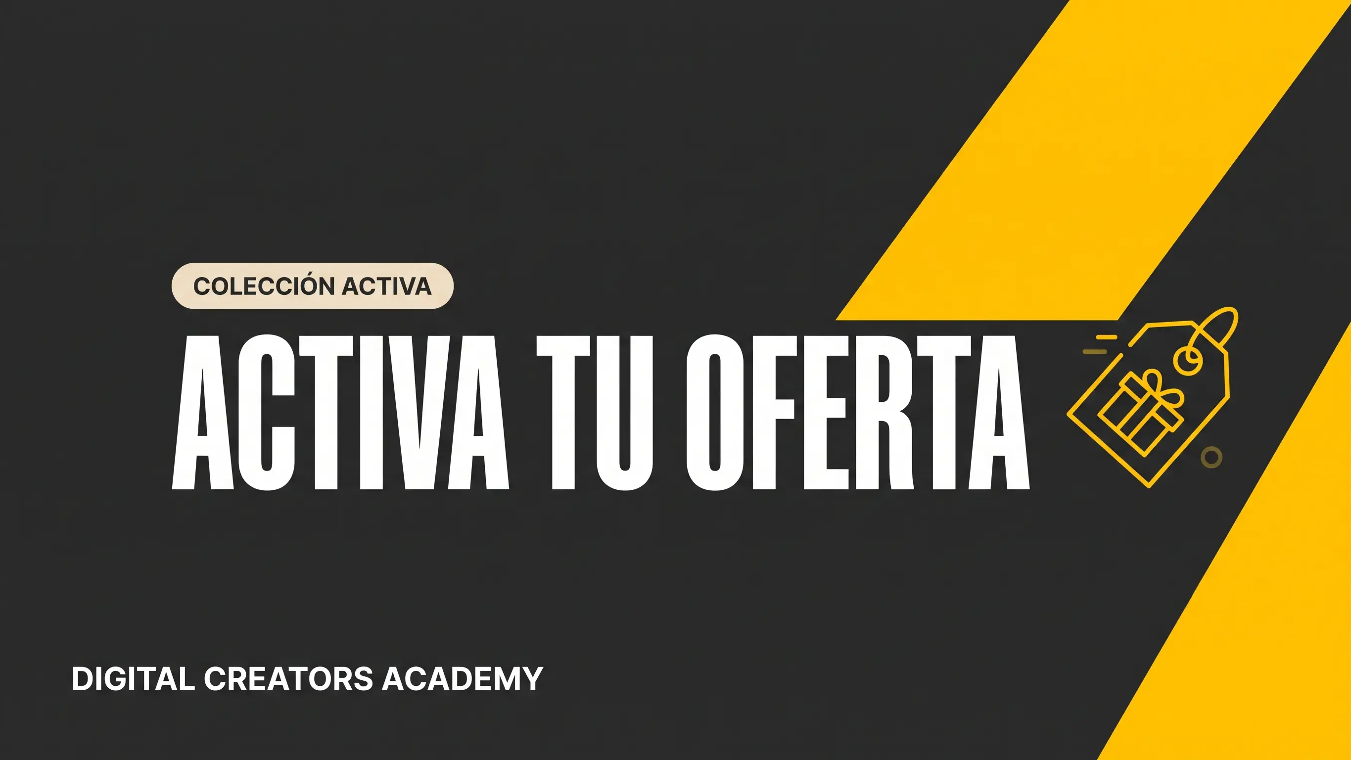 ACTIVA TU OFERTA