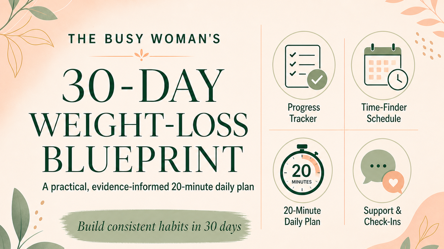 The Busy Women`s 30-Day Weight Loss Blueprint