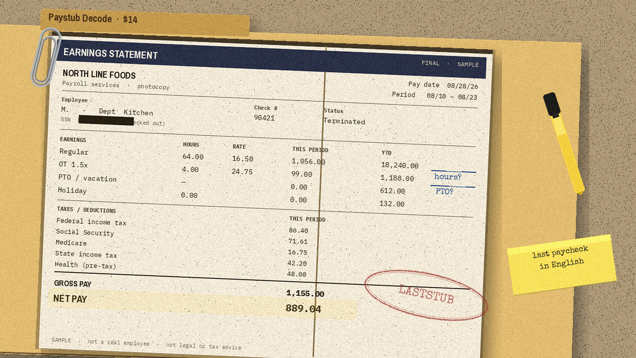 Paystub Decode