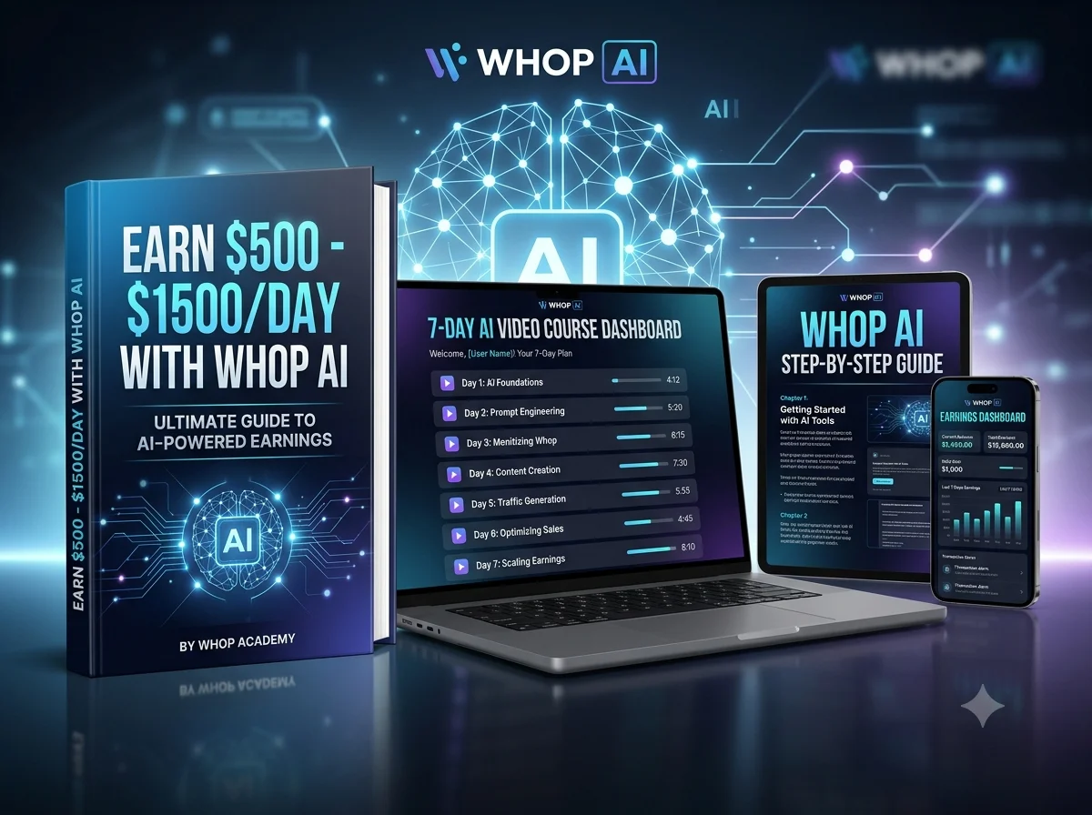 Earn $500-$1500/Day with Whop AI