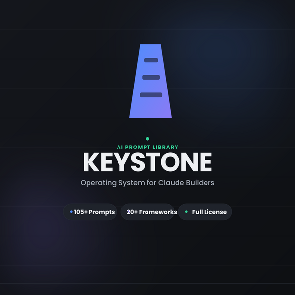 Keystone — The Operating System for Claude Builders