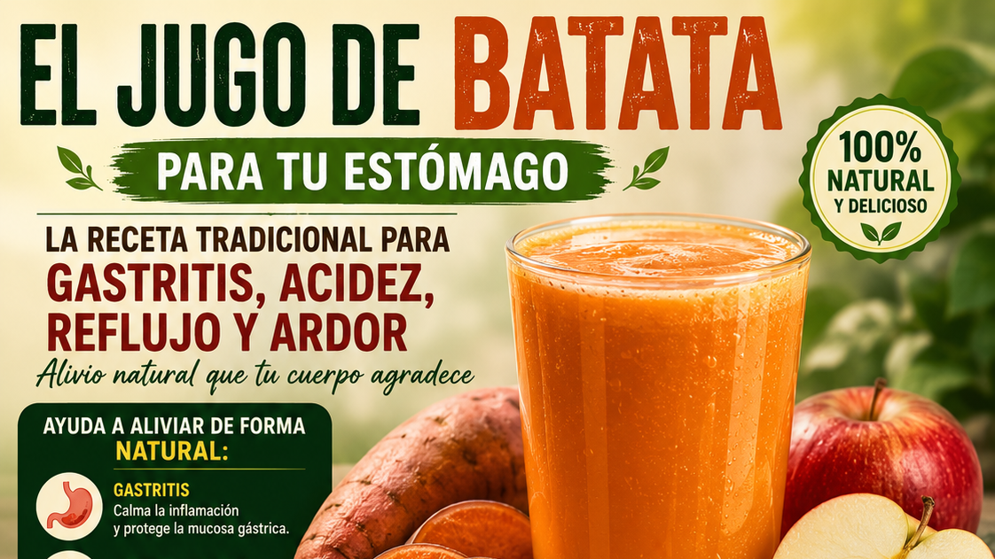 Jugo de Batata o Camote