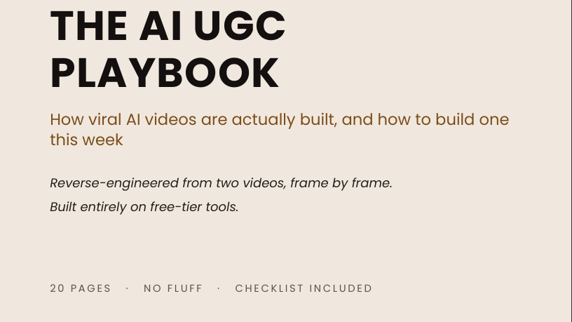 The Ultimate UGC AI Editing
