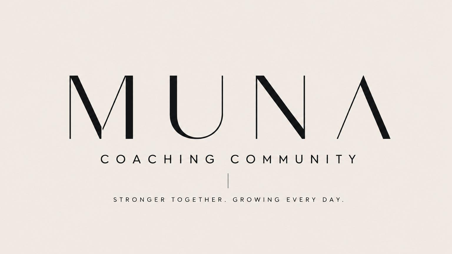 Muna's Coaching community 