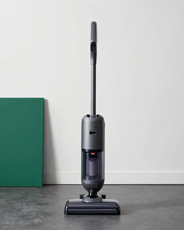 Modern Rotating Long-Handle Floor Sweeper