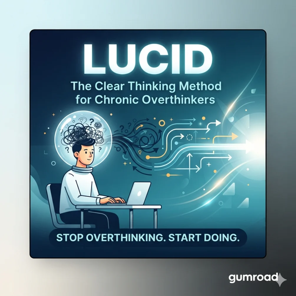 LUCID — The Clear Thinking Method for Chronic Overthinkers