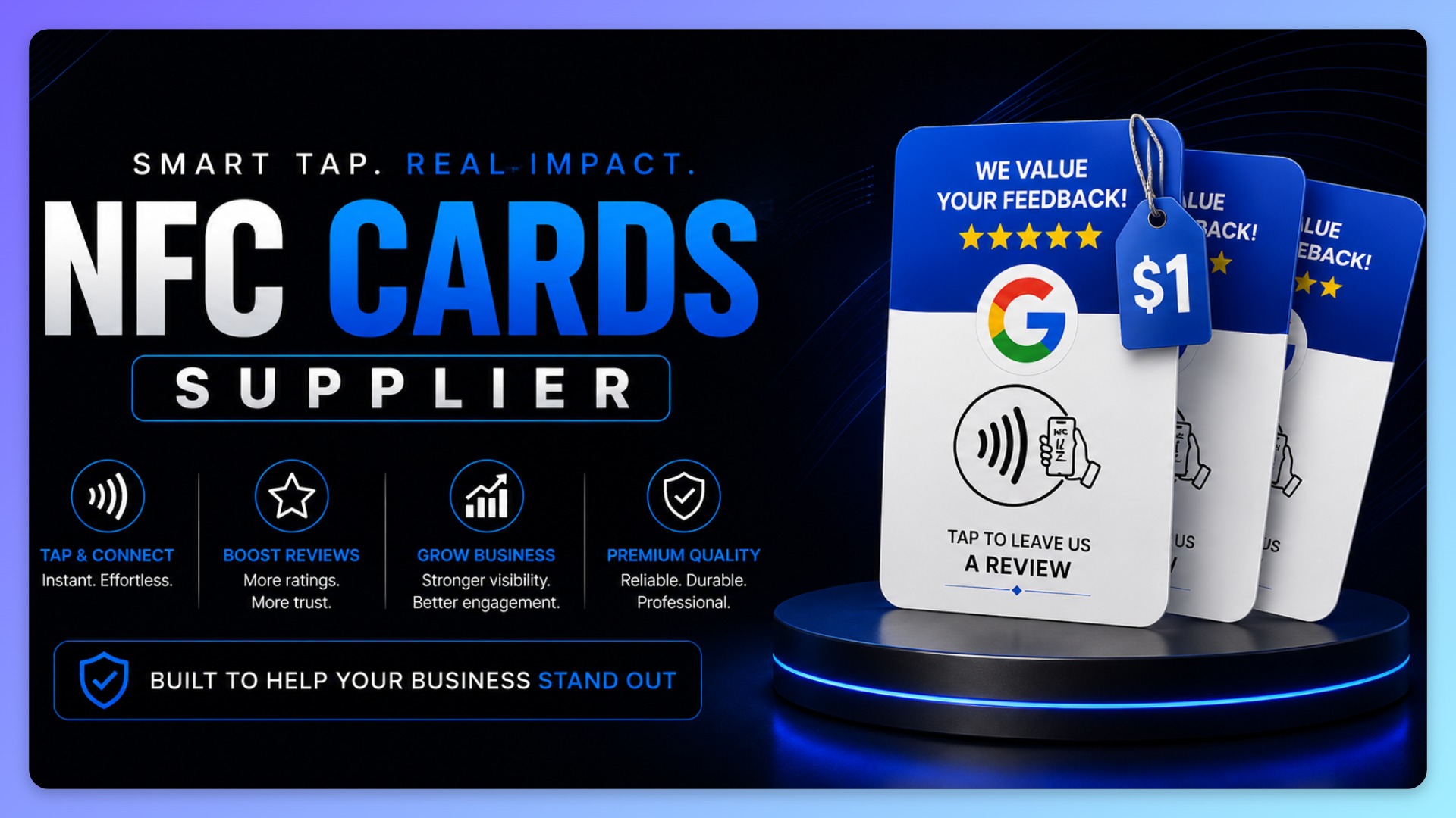 Google Review NFC Card Supplier