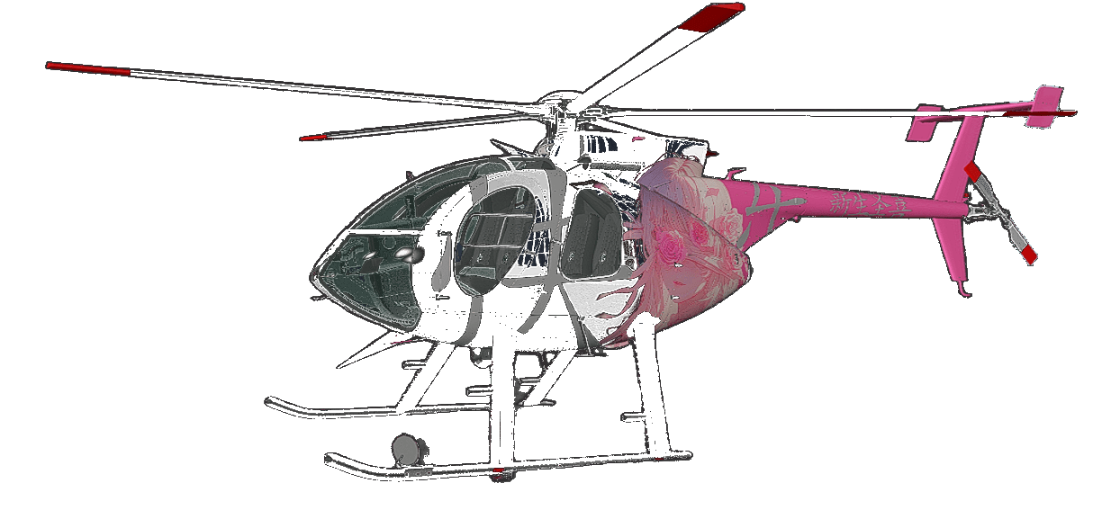 Helicóptero Semi Blindado