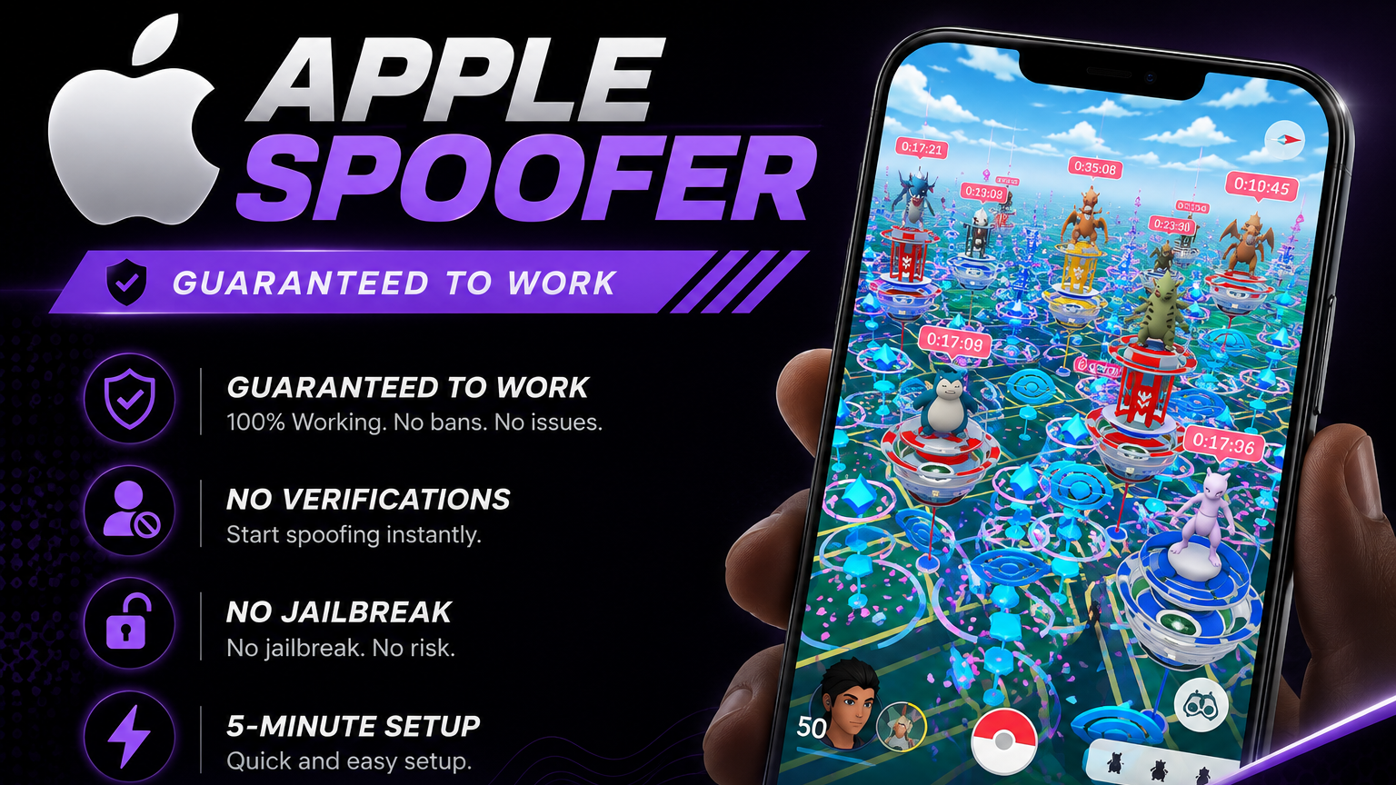 Learn to spoof! (Apple)