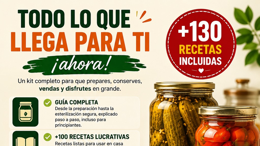 +130 RECETAS DE ENCURTIDOS