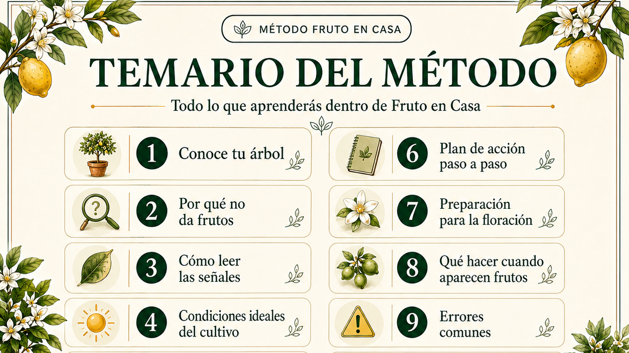 Método Fruto en Casa