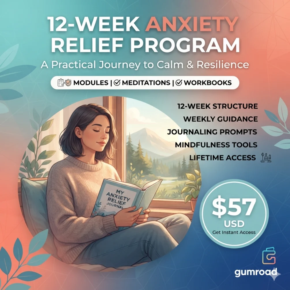 12-Week Anxiety Relief Program
