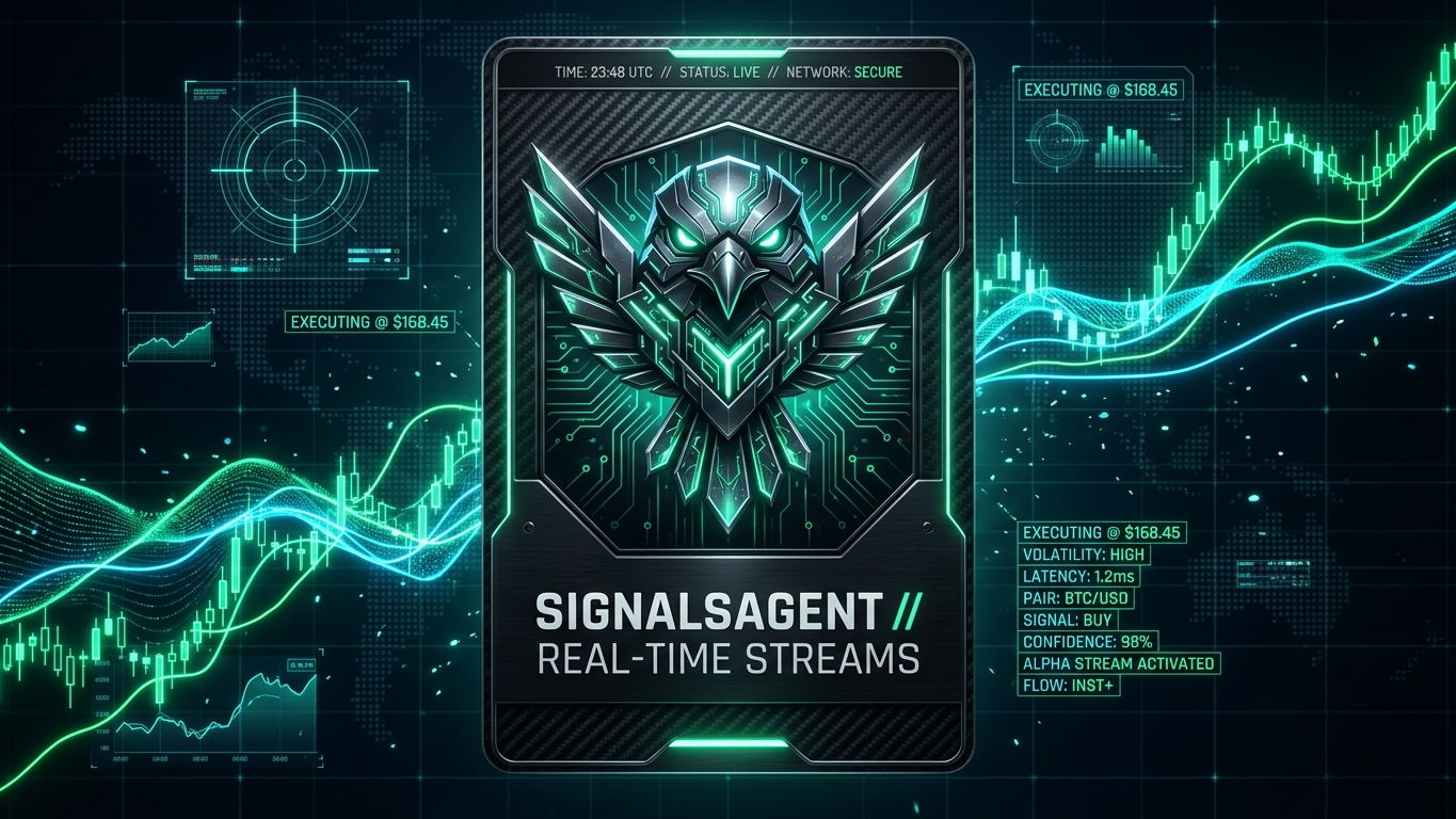 SignalsAgent Quant Desk — Real-Time Radar & Alerts