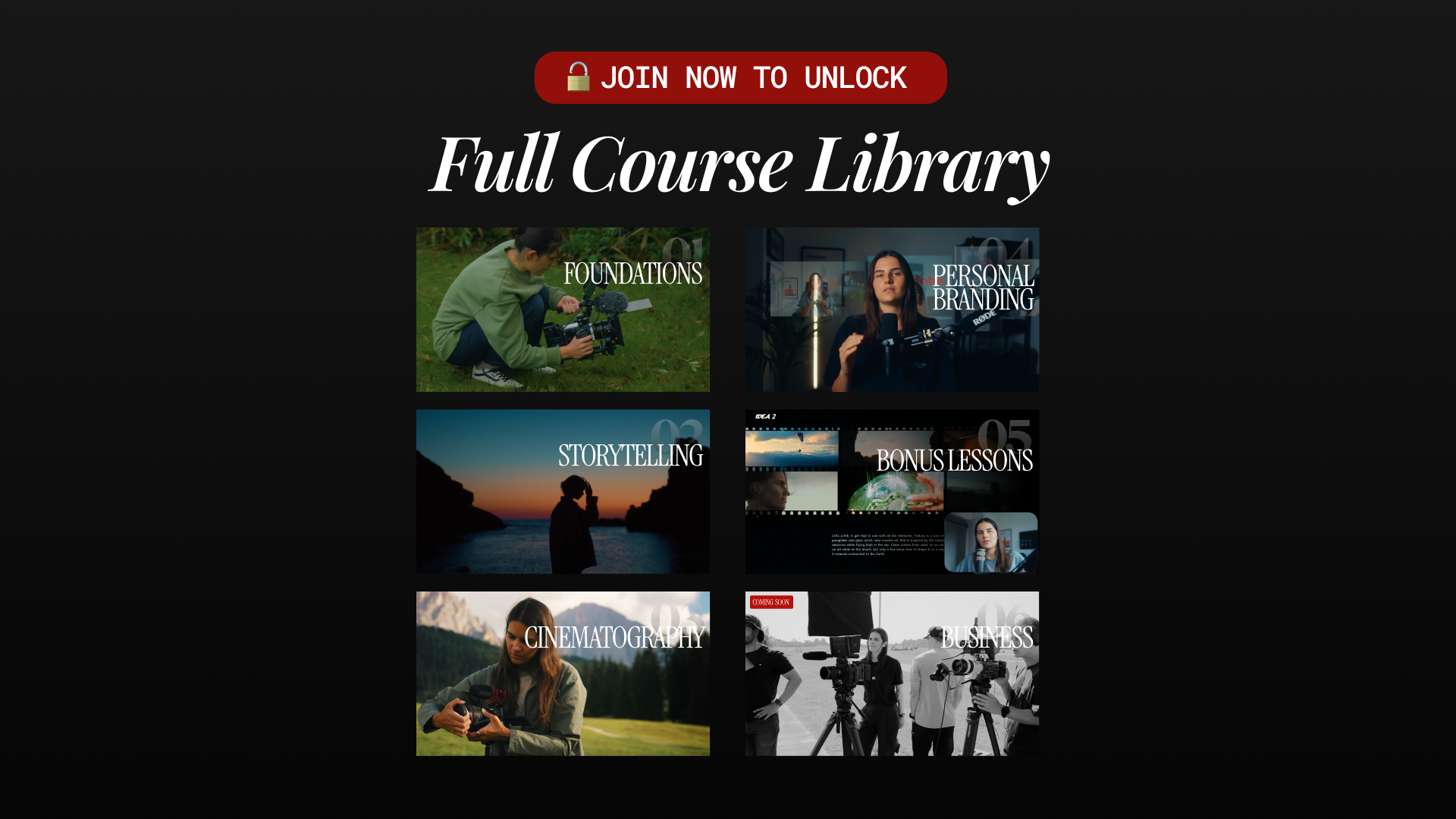 Her Film School - Course Library