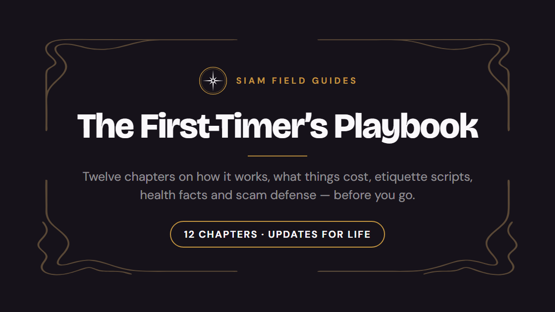 The First-Timer's Playbook