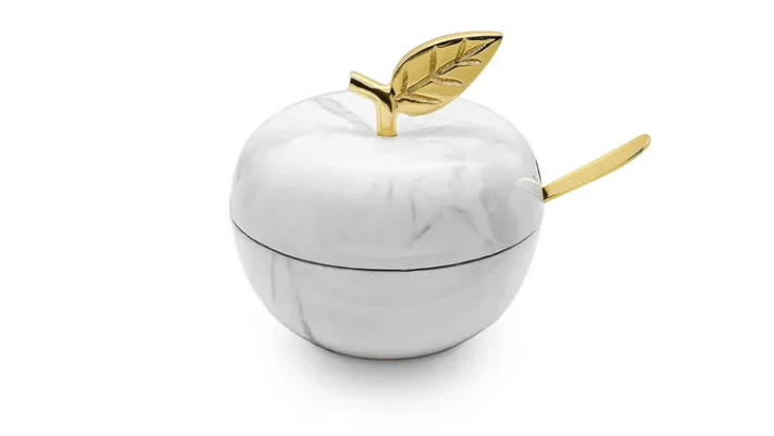 Apple Shaped Honey Dish