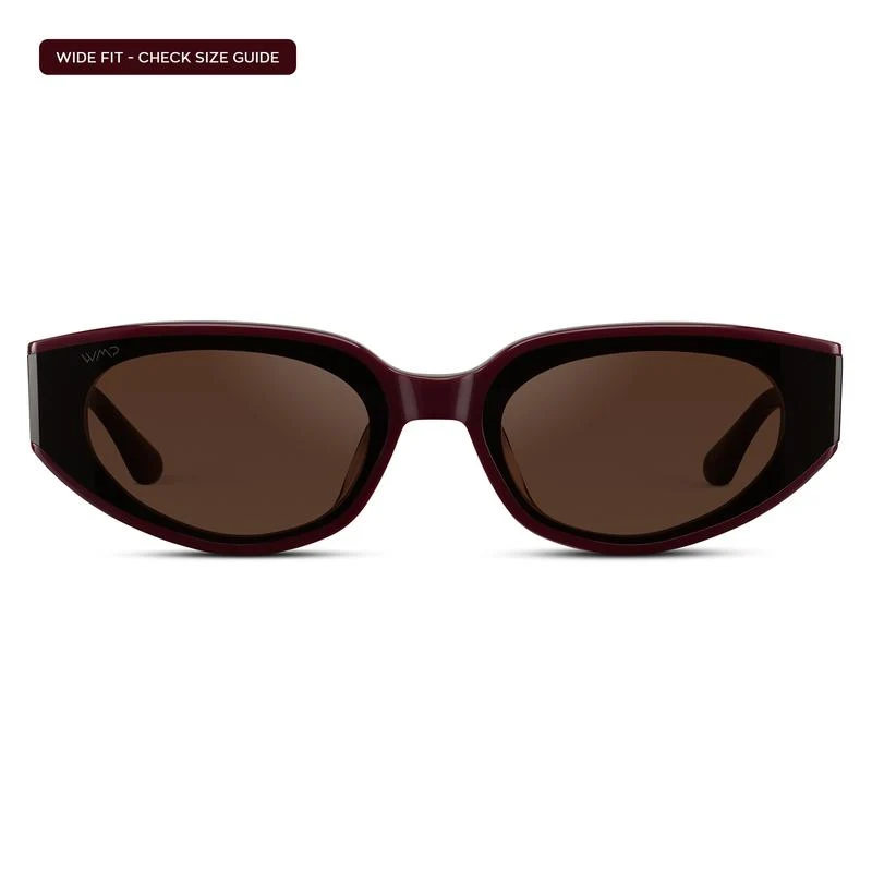 Calyva Astra Flat-Lens Cat-Eye Sunglasses