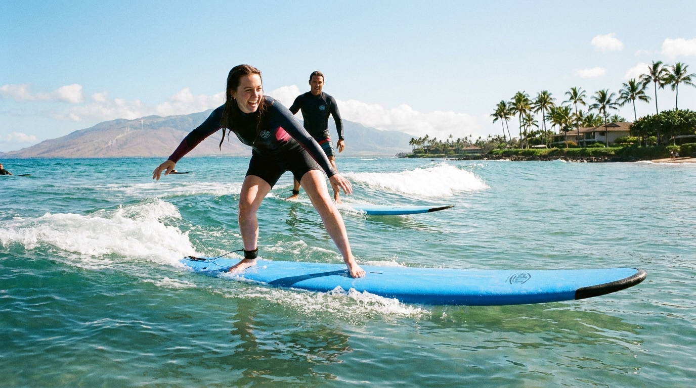 Surf Lesson — 2 Hours, Gear Included