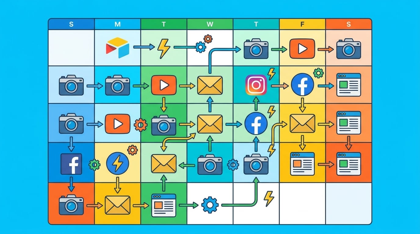 Automated Content Calendar (Airtable)