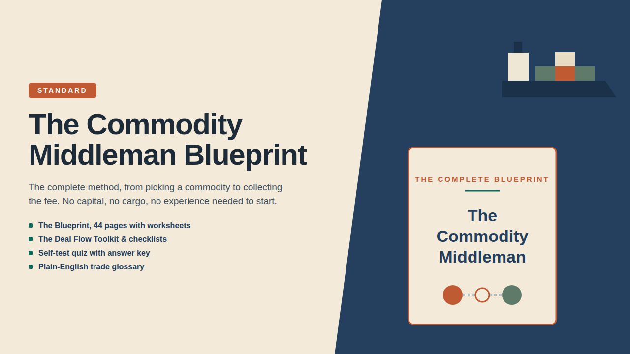 Commodity Middleman Blueprint