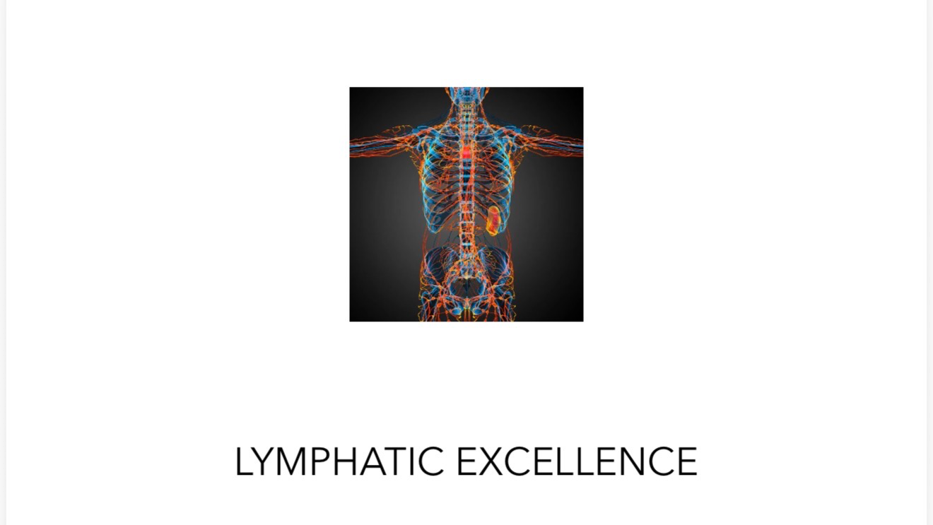 Lymphatic Excellence 