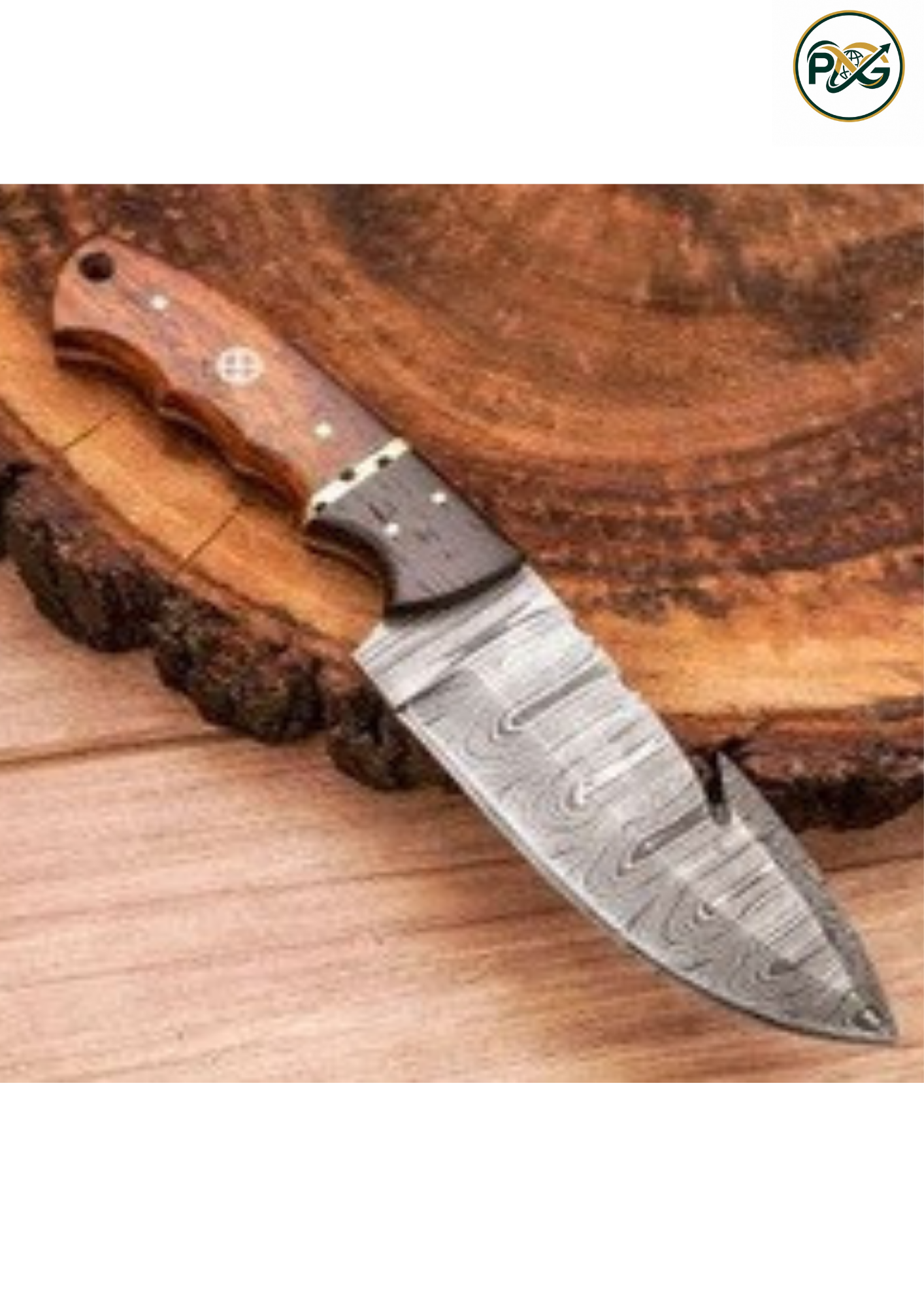 Premium 512-Layer Hand-Forged Damascus Knife handmade in Wazirabad, Punjab, Pakistan