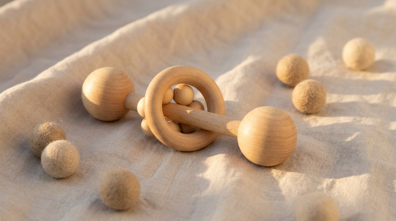Maple Wood Rattle