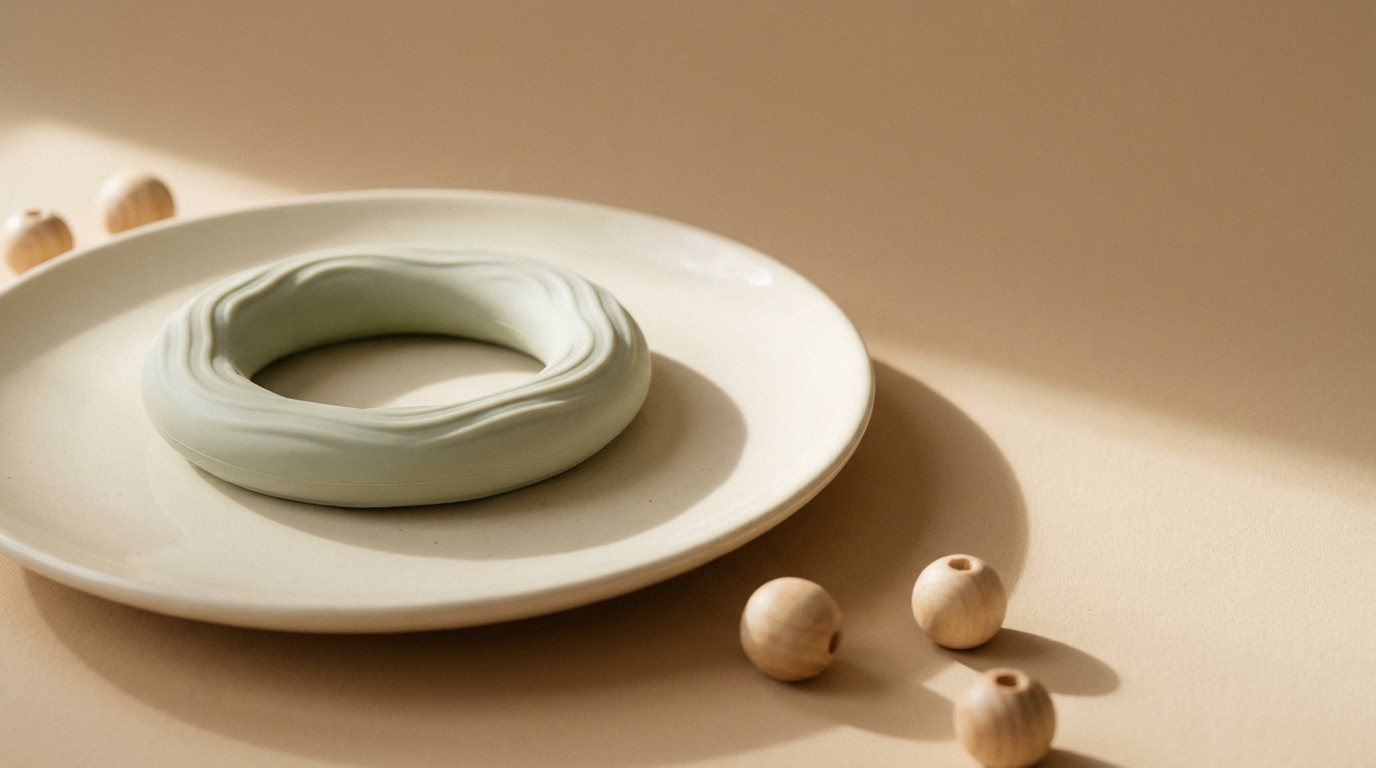 Gentle Silicone Teether