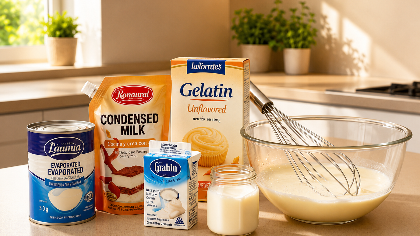 Pudín Sin Horno: Productos que uso y recomiendo 
