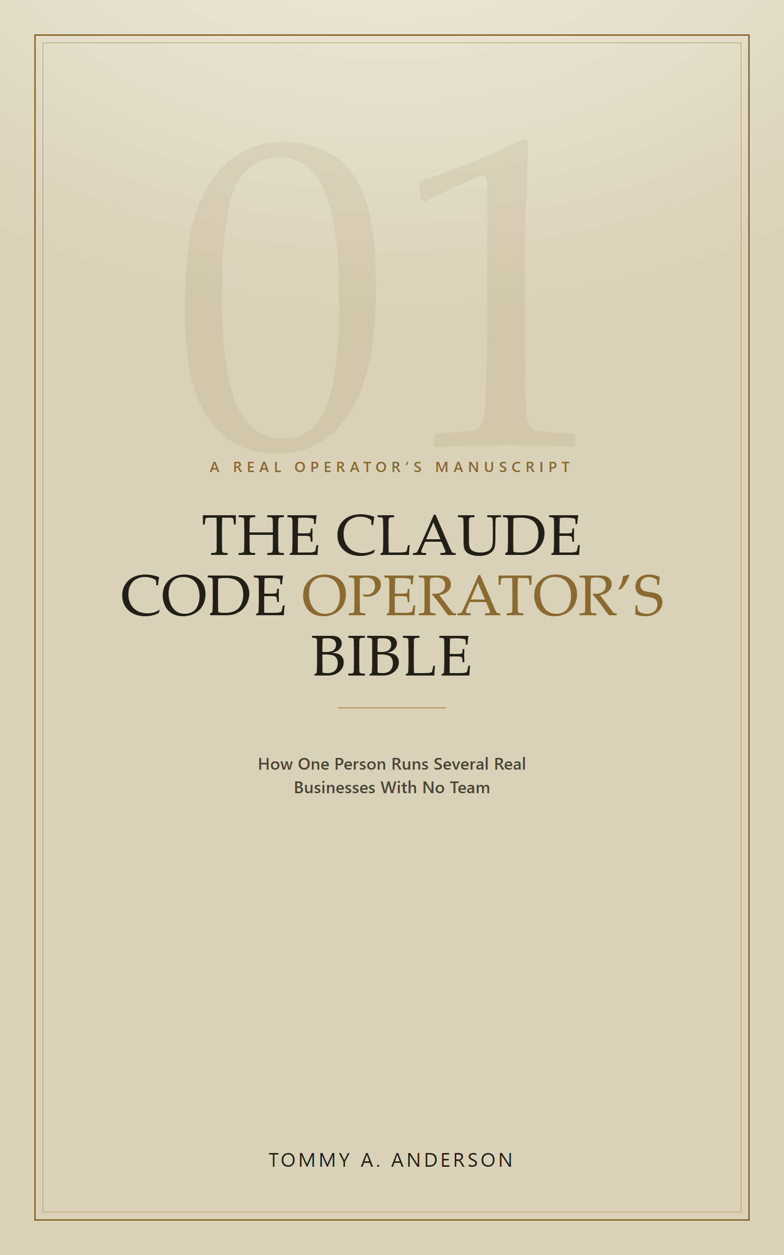Book 2: The Proactive Operator (waitlist)